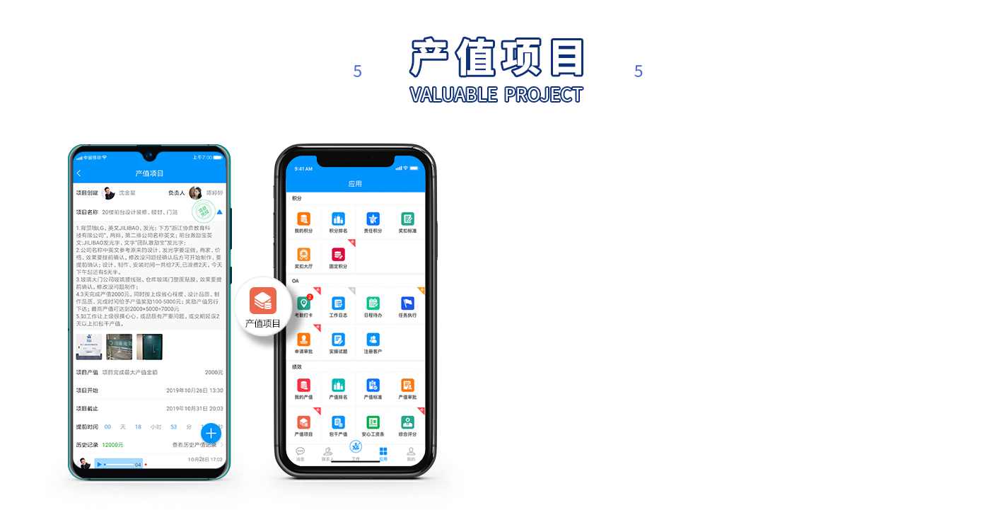 產(chǎn)值項(xiàng)目